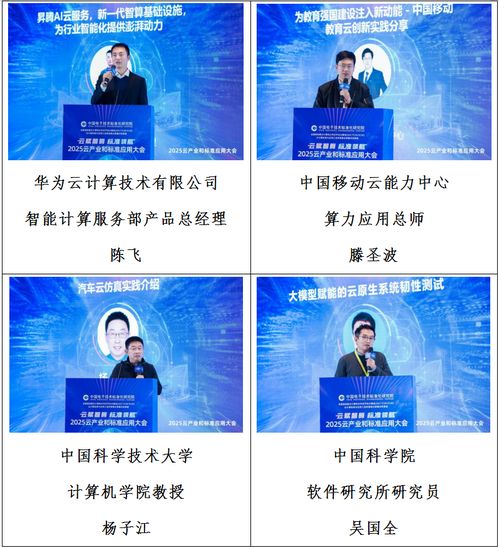 2025云產業與標準應用大會在京召開，推動技術開發邁向新高度